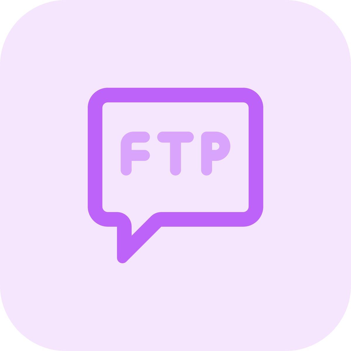 ftp 消息 icon
