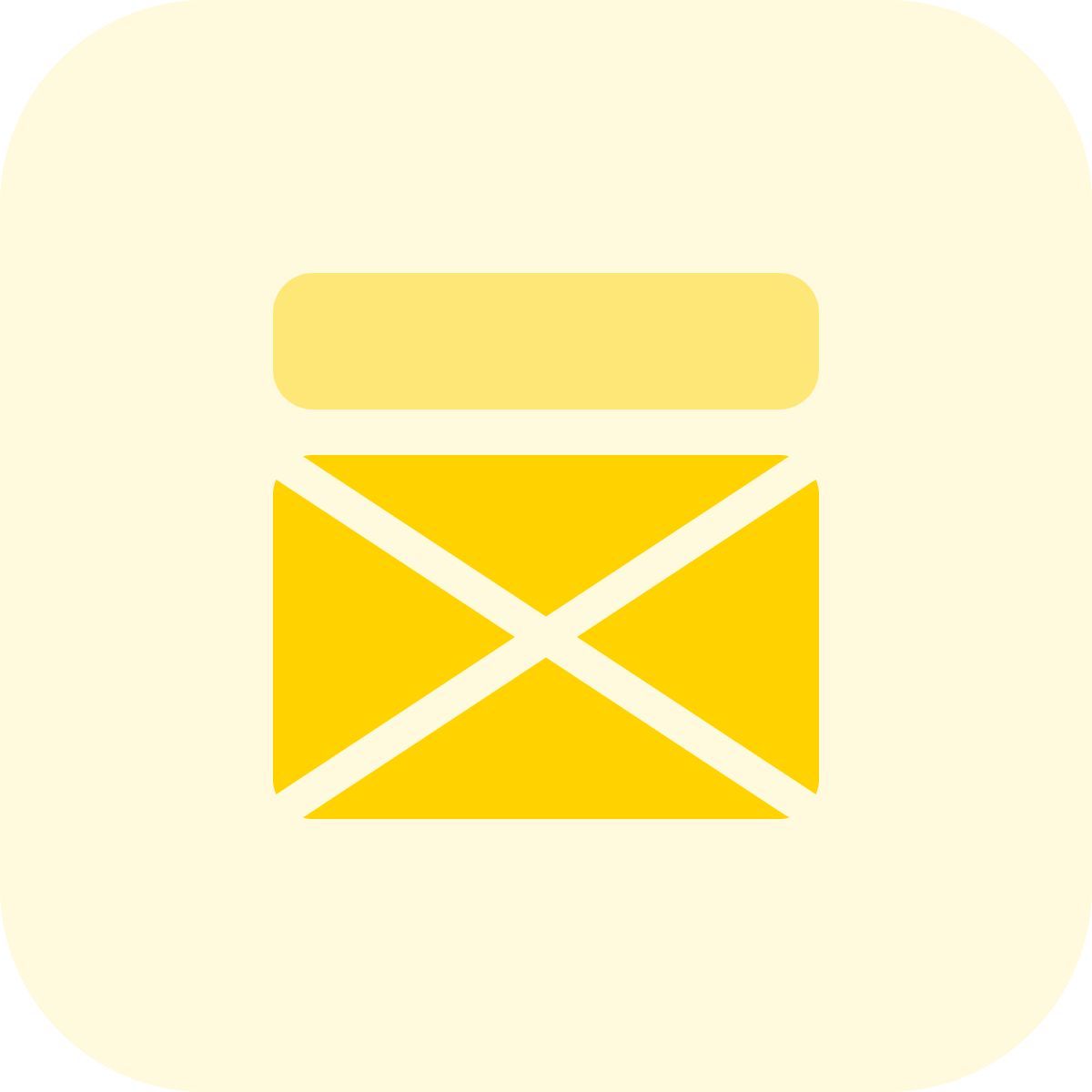 modello di layout del titolo icon