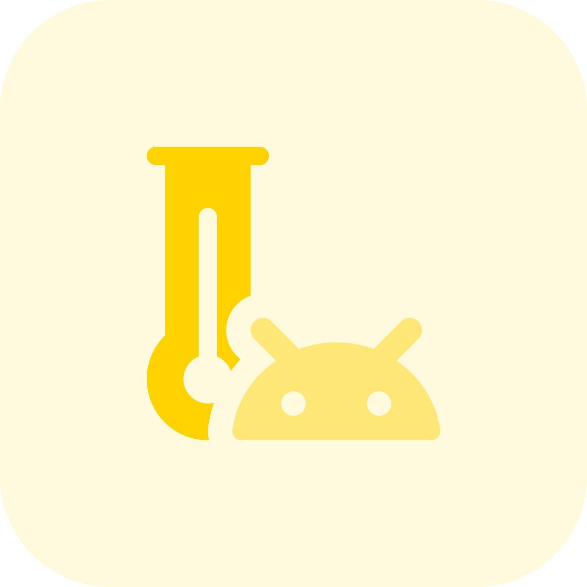 android temperature icon
