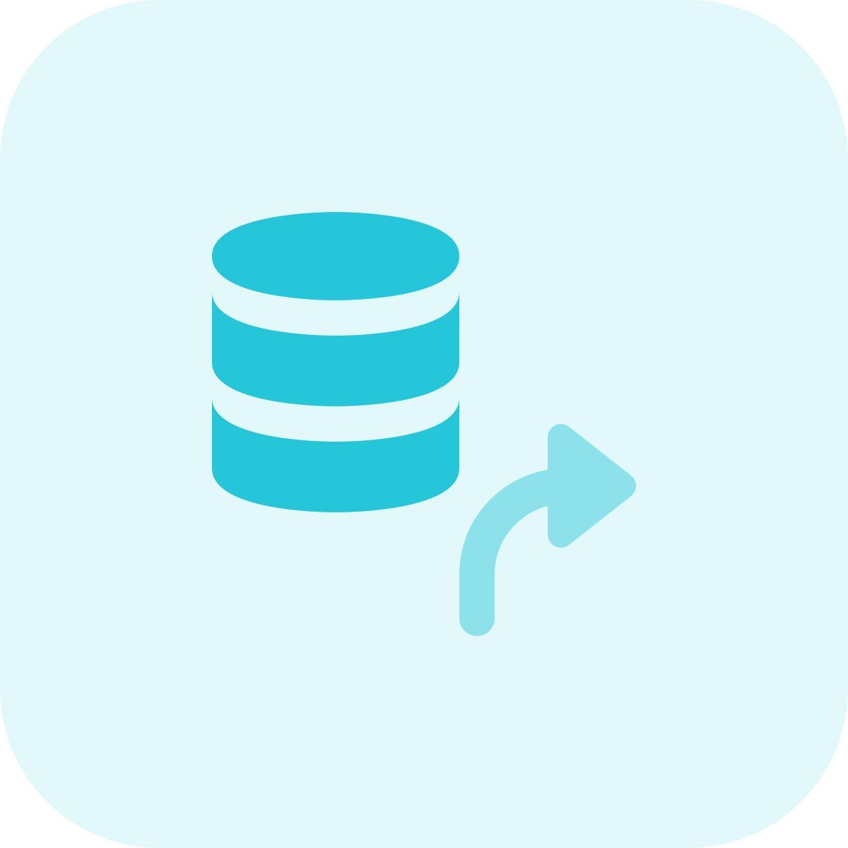 Tecnologia di inoltro del database icon