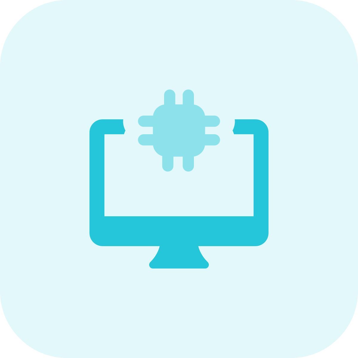 desktop cpu icon