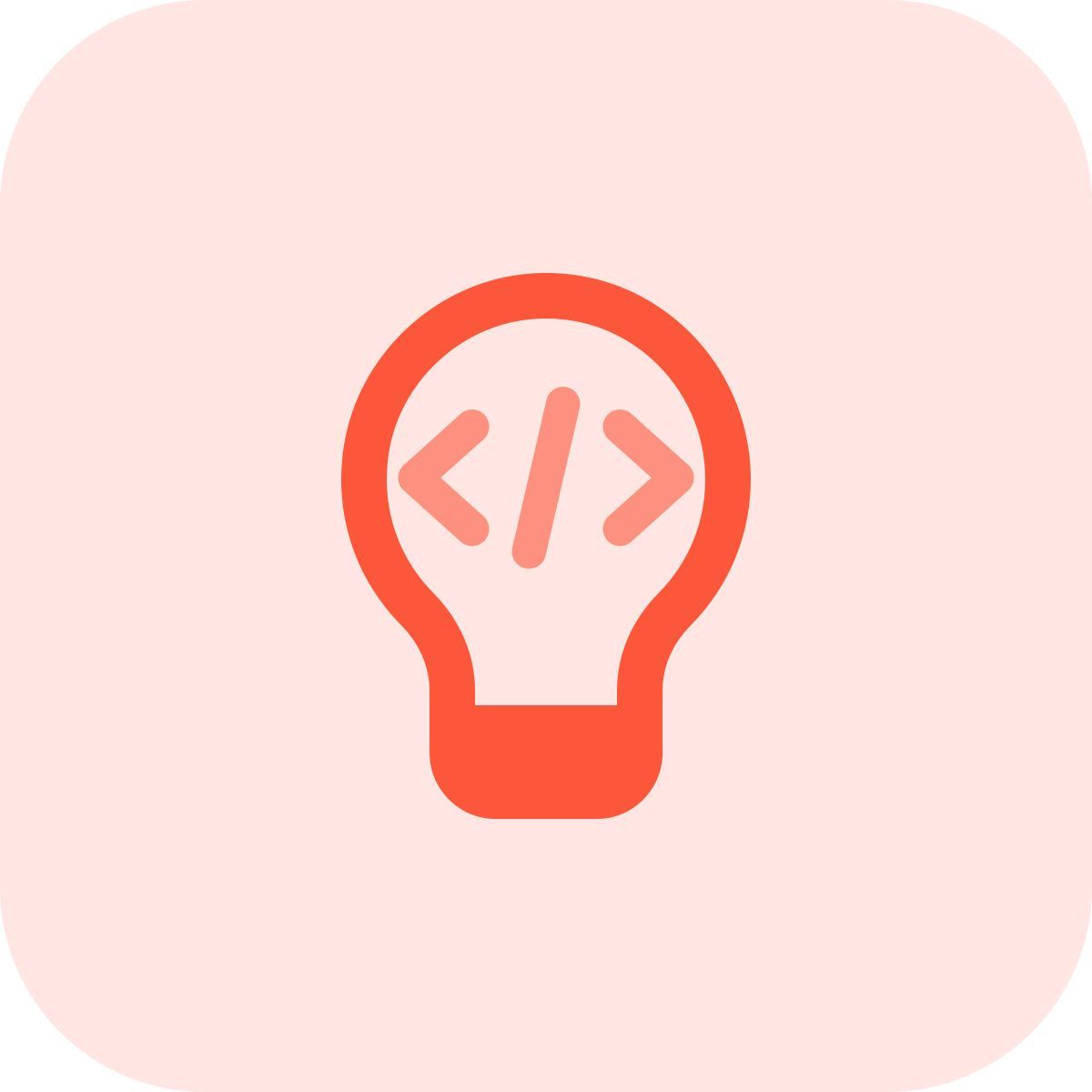 ideia de programação icon