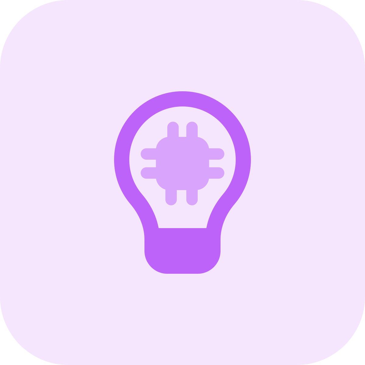 microprocessor idea icon