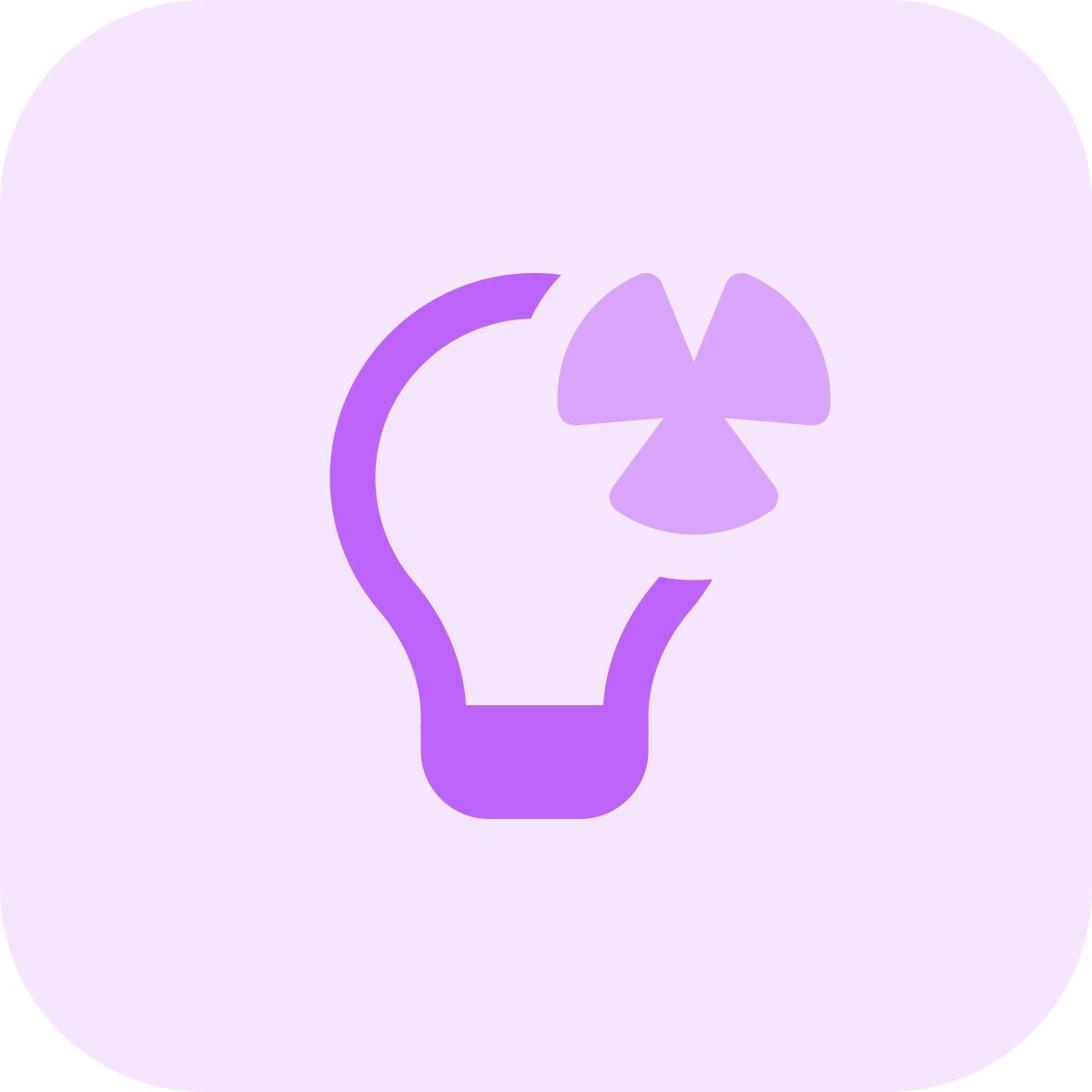 전구를 활용한 디자인과 혁신 아이디어 icon