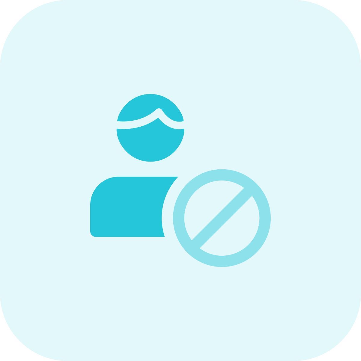 candidato rechazado icon