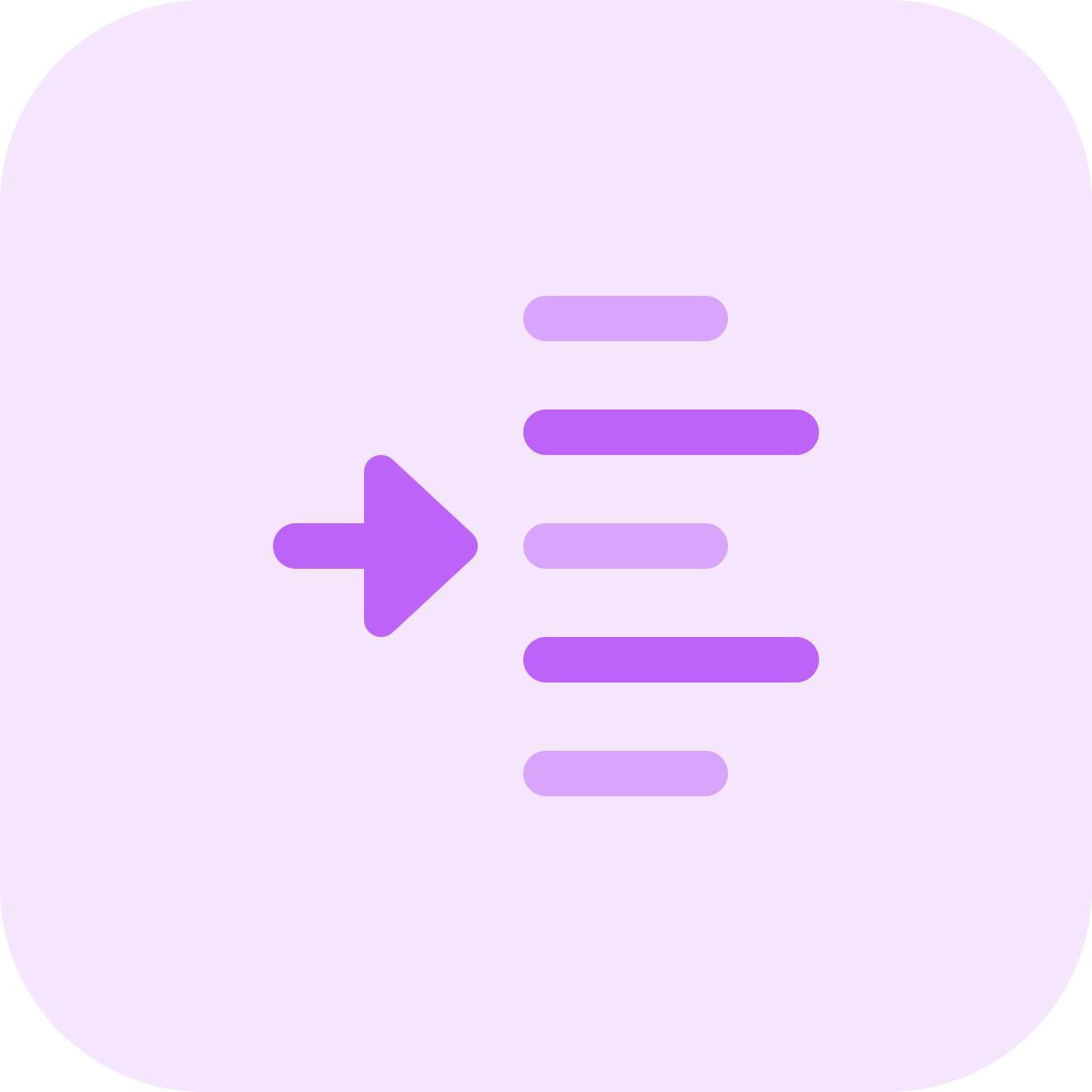 indent left shift arrow direction align format increase margin paragraph icon