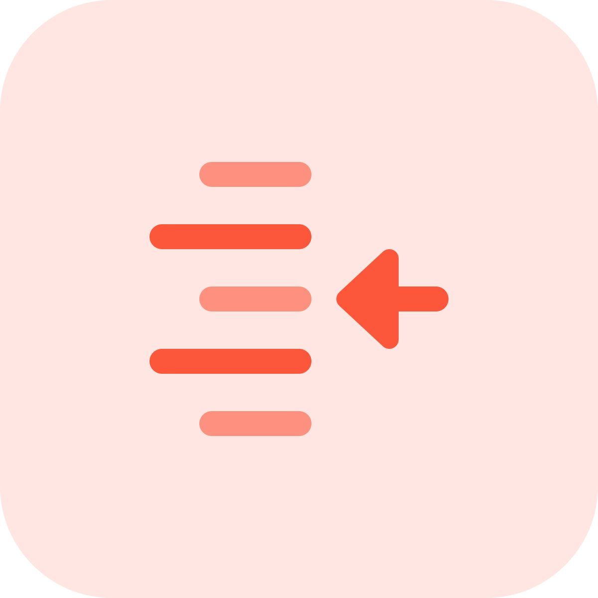 indent right shift arrow direction align format increase margin paragraph icon