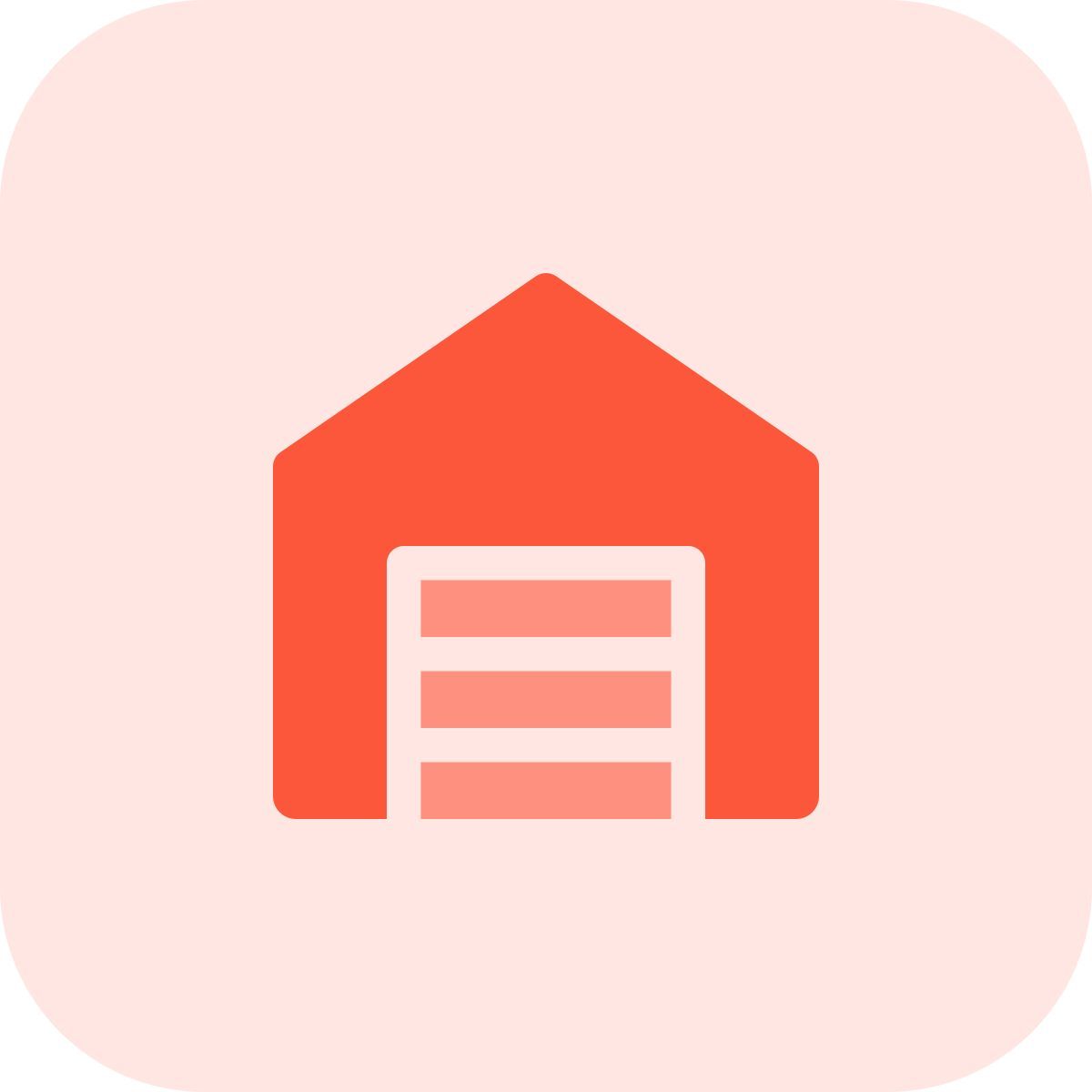 industrial warehouse icon