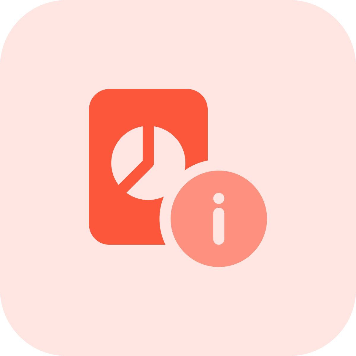 Informations sur le graphique à secteurs icon