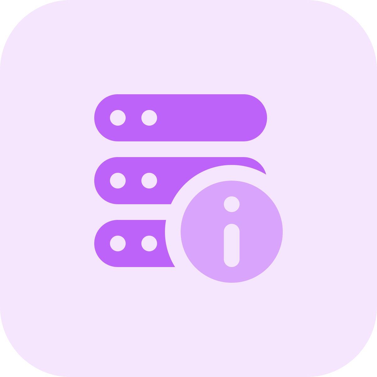 server info icon