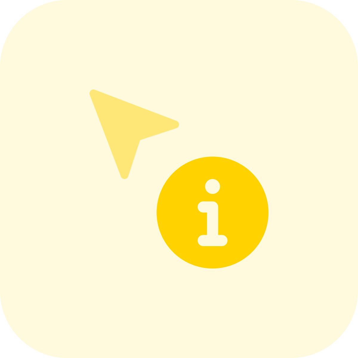 informations sur le curseur icon