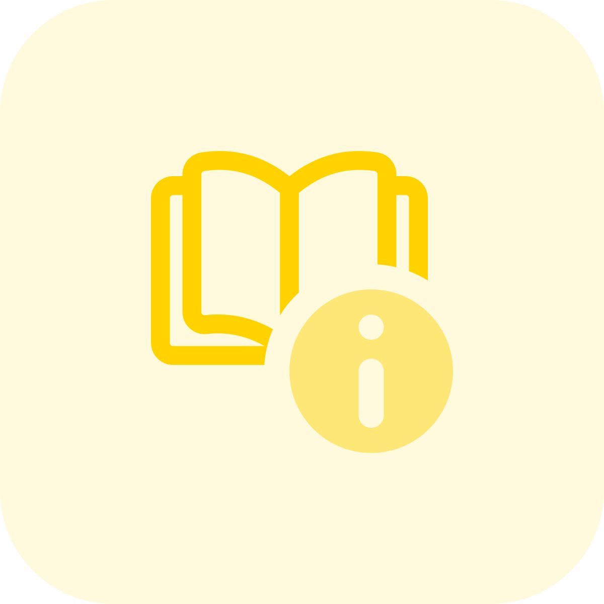 book info icon