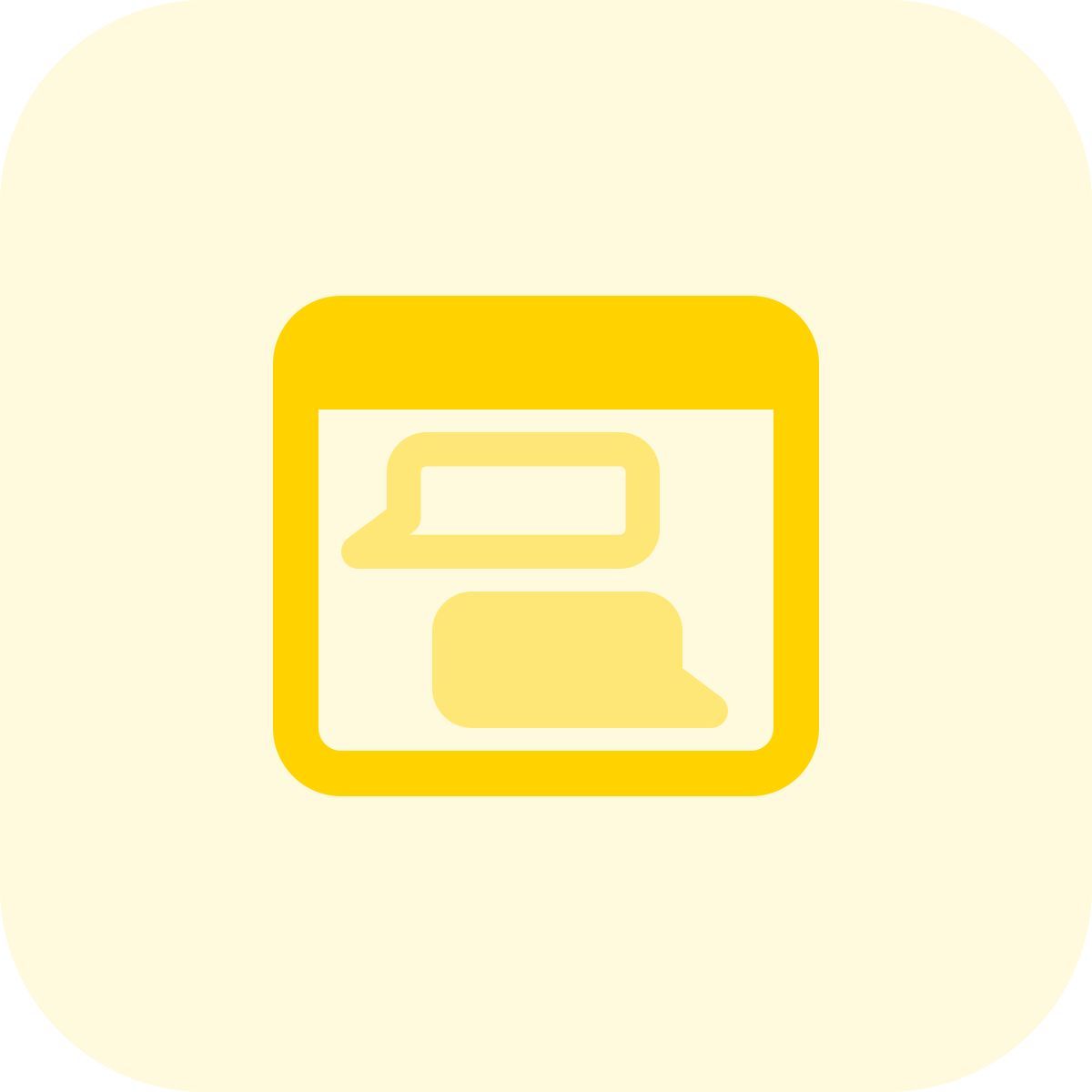 オンラインチャット icon