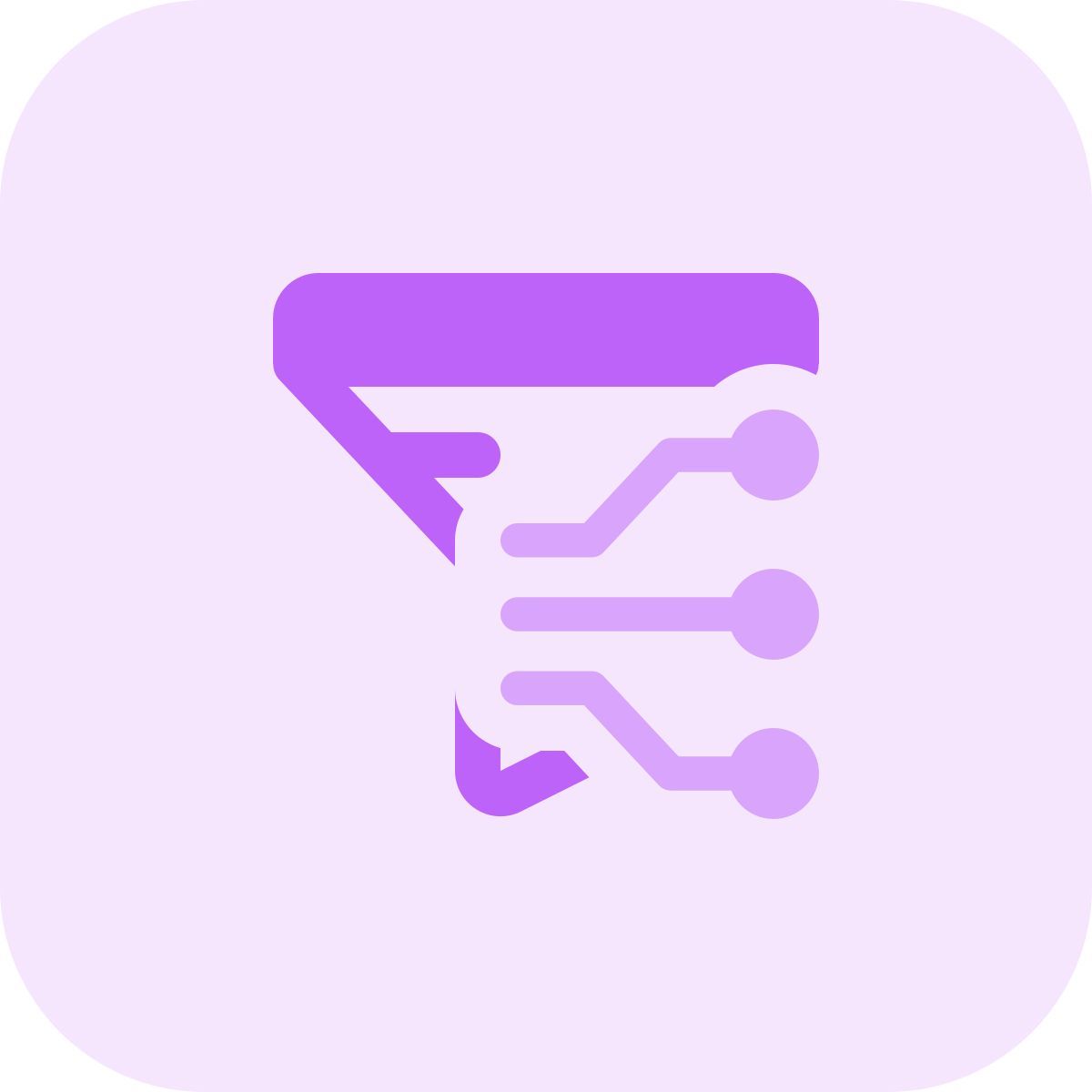 filtre réseau icon