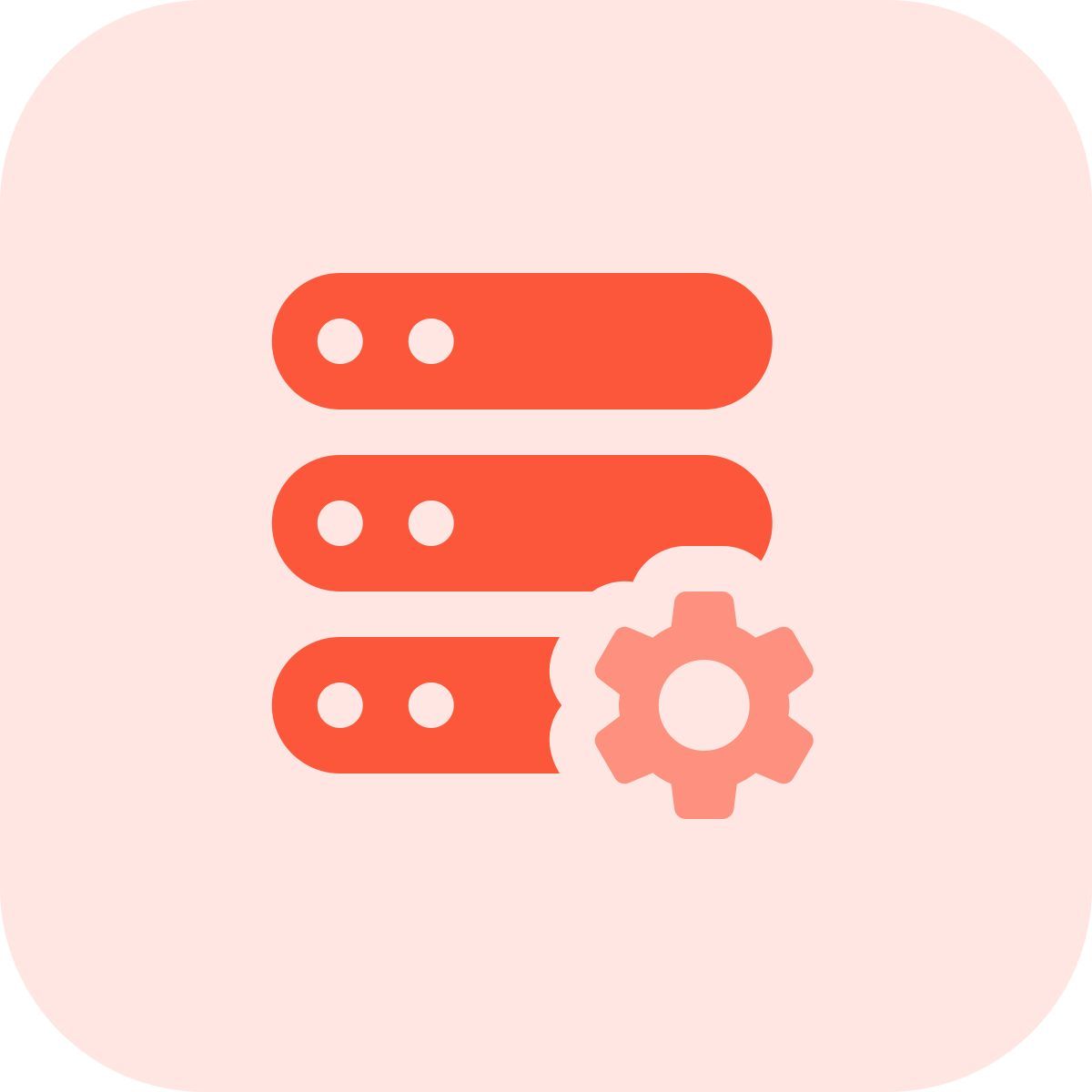 configurações do servidor icon