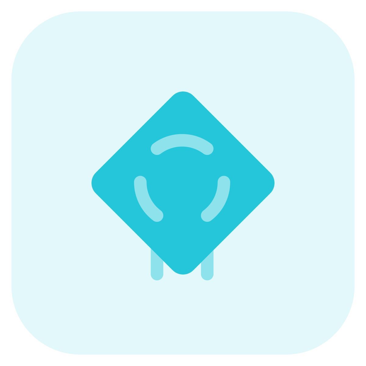 roundabout sign icon