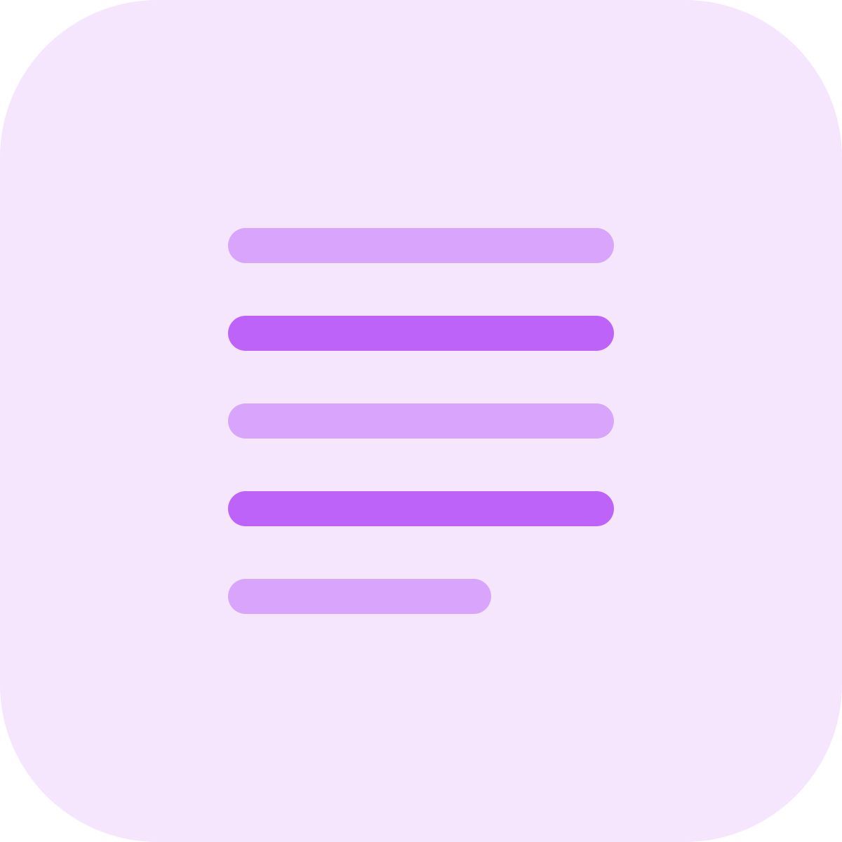 justify left alignment paragraph setting text layout position format icon