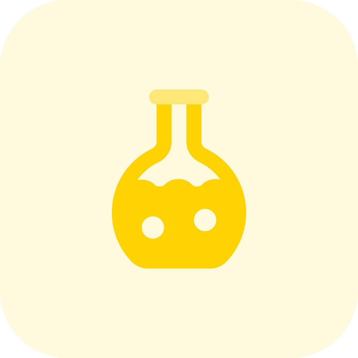 lab measuring cup icon