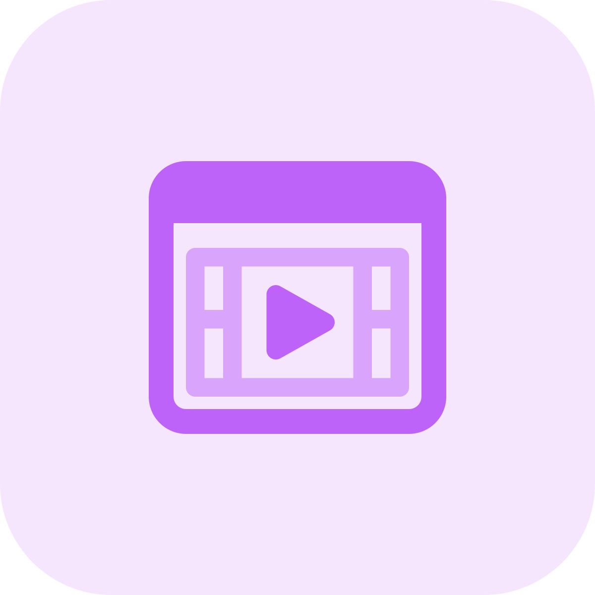 online video icon