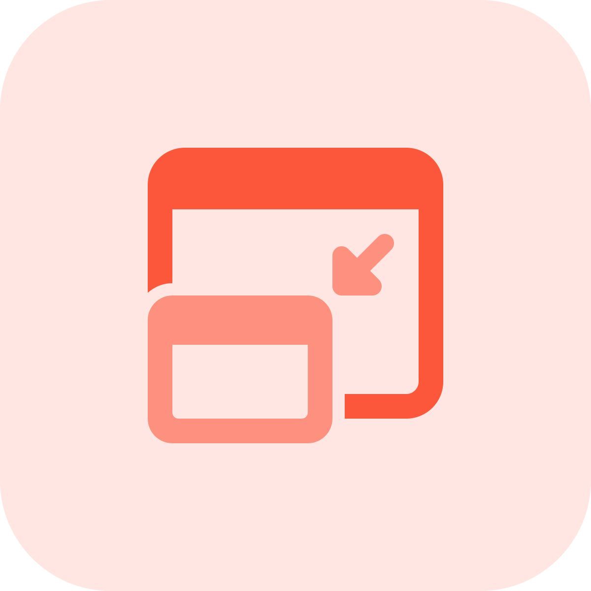 minimize window icon