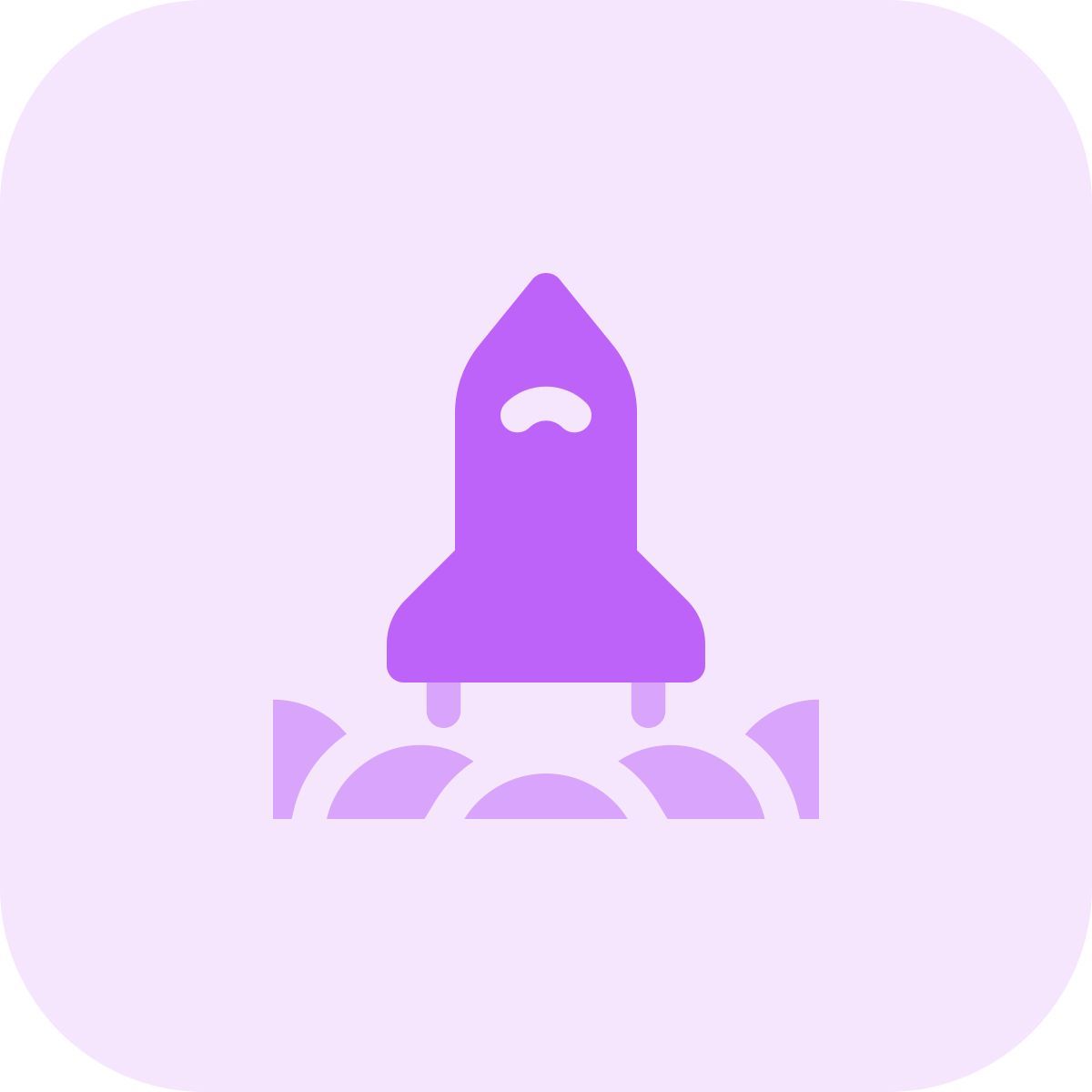 rocket launch icon
