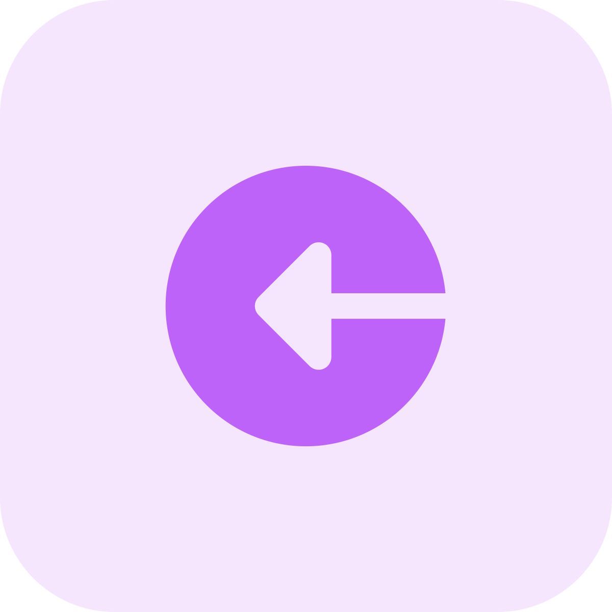 left arrow icon