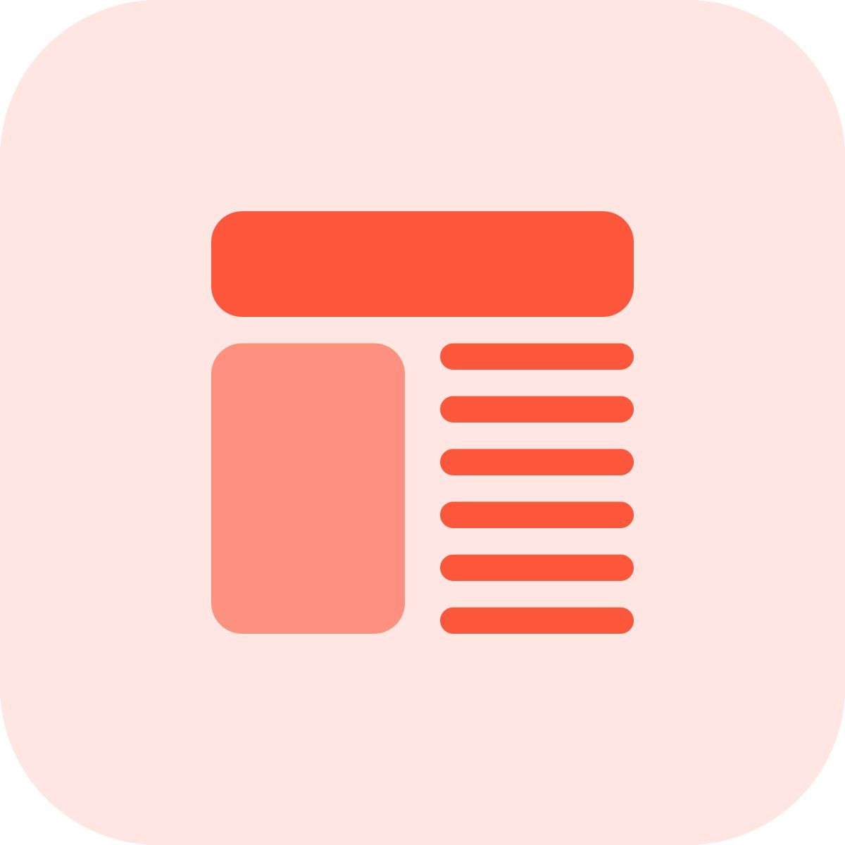 disposition du texte icon