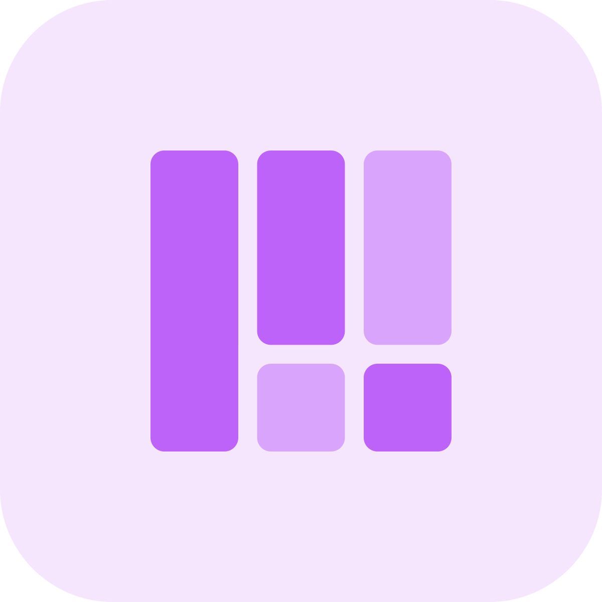 table template icon