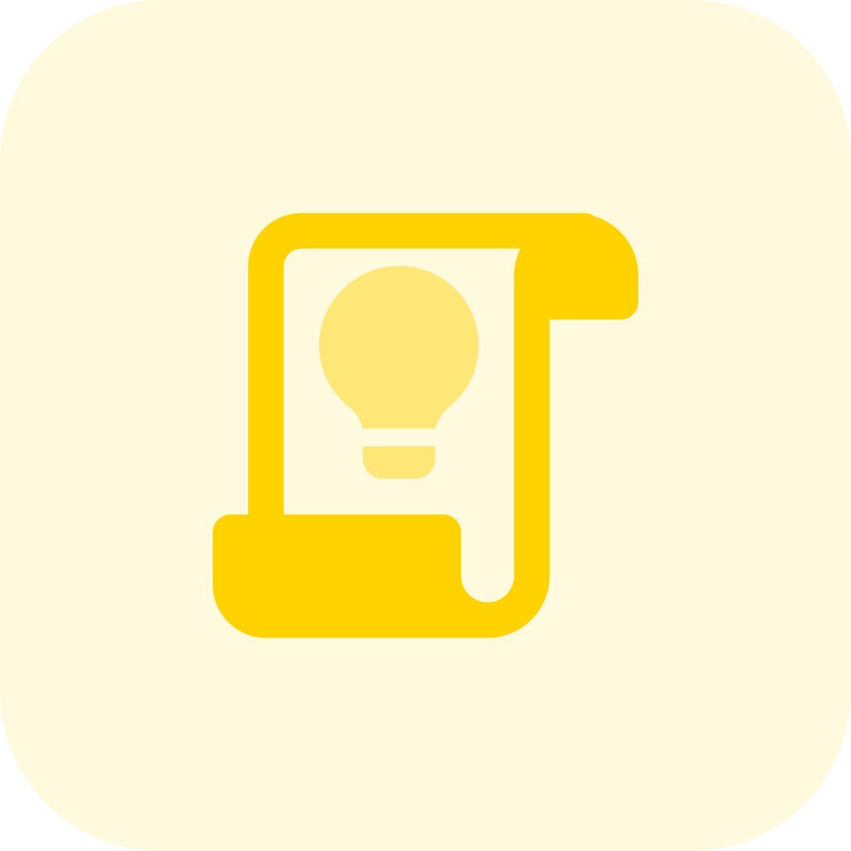 elenco delle idee icon