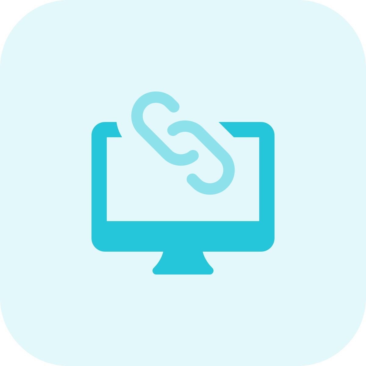 웹사이트 링크 icon