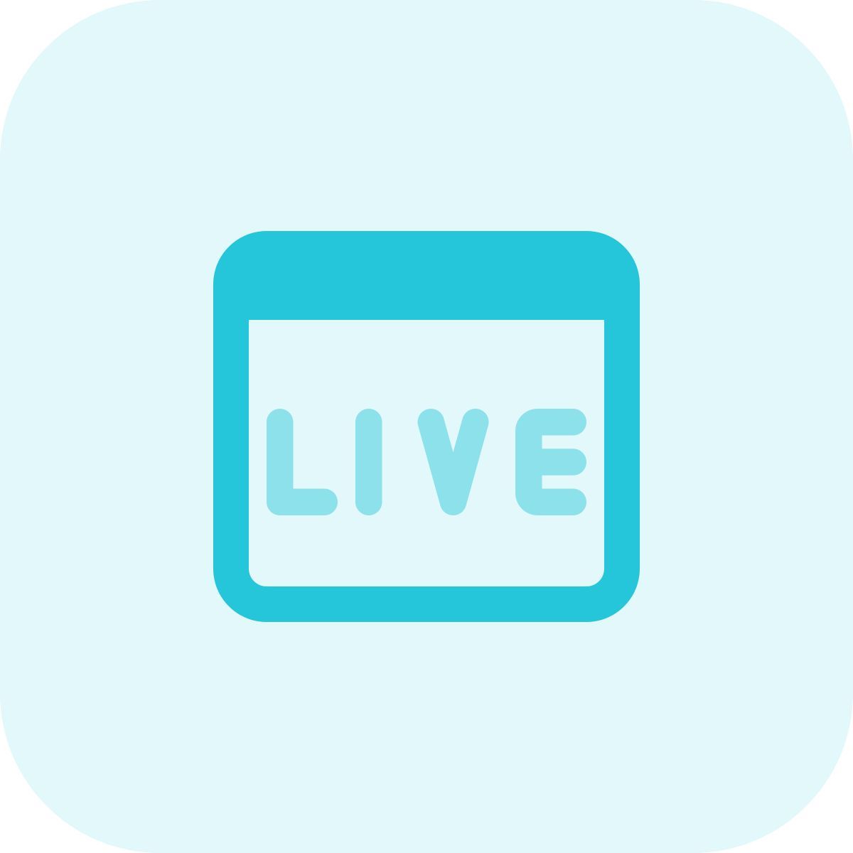 live stream icon