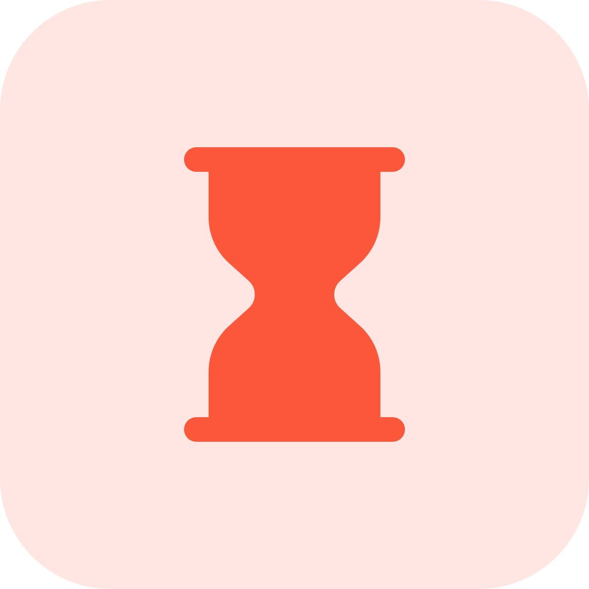 loading hourglass icon