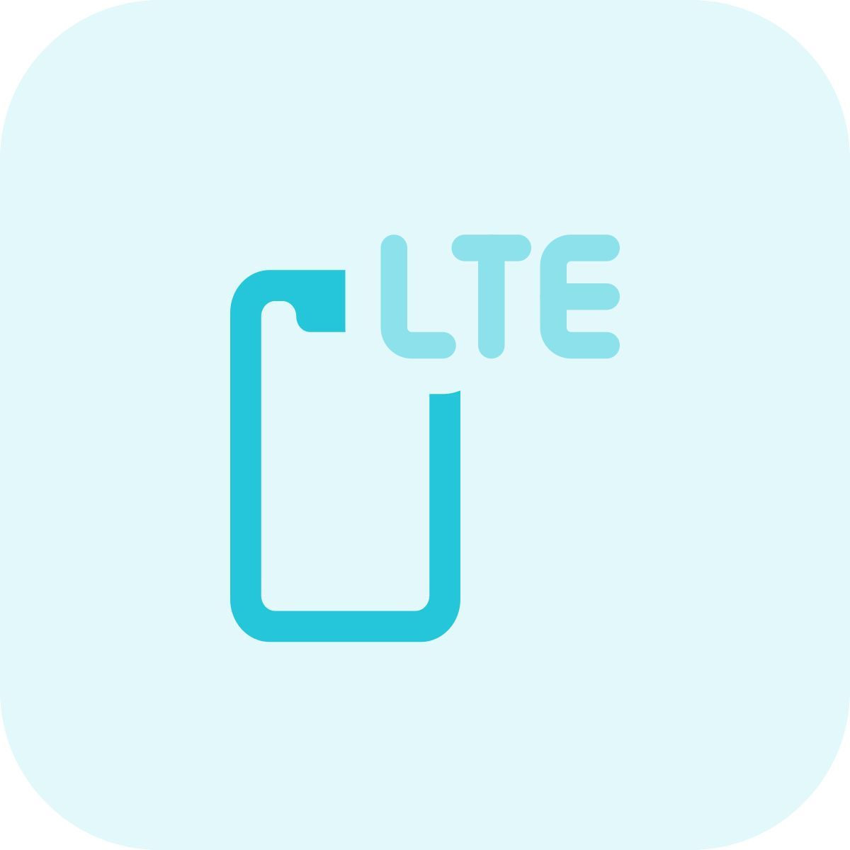 lte phone icon