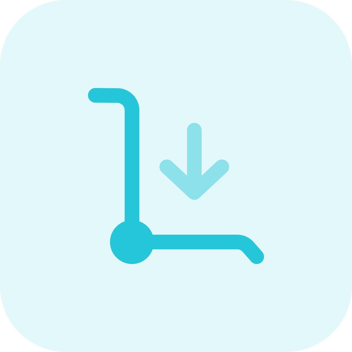 loading trolley icon
