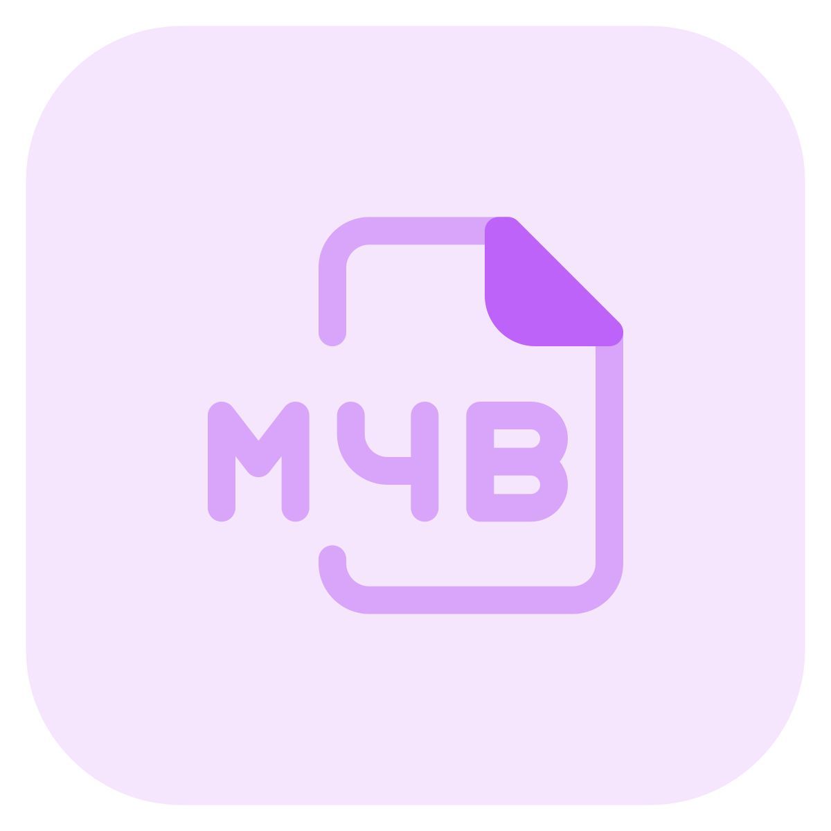 fichier m4b icon