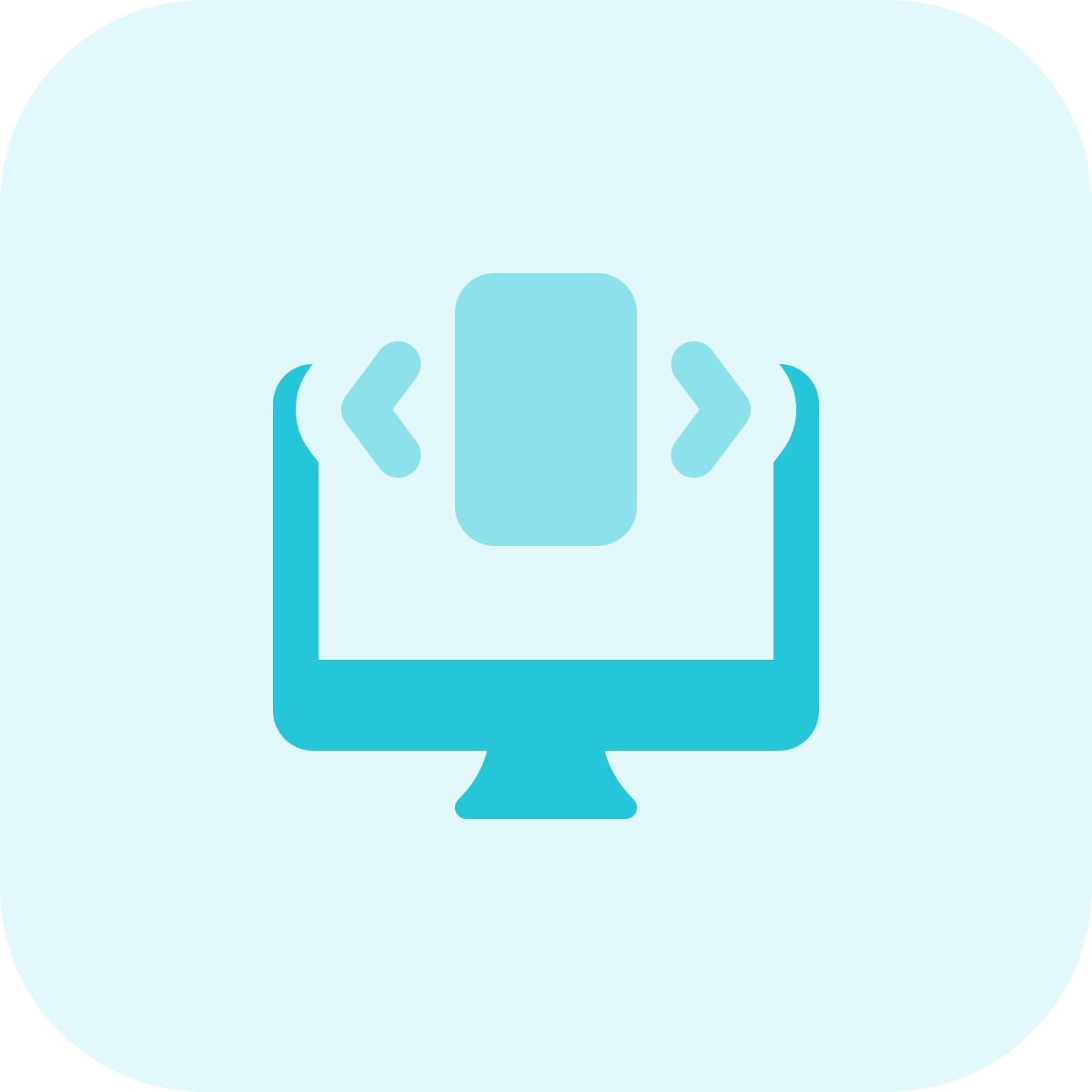 horizontal website slider icon