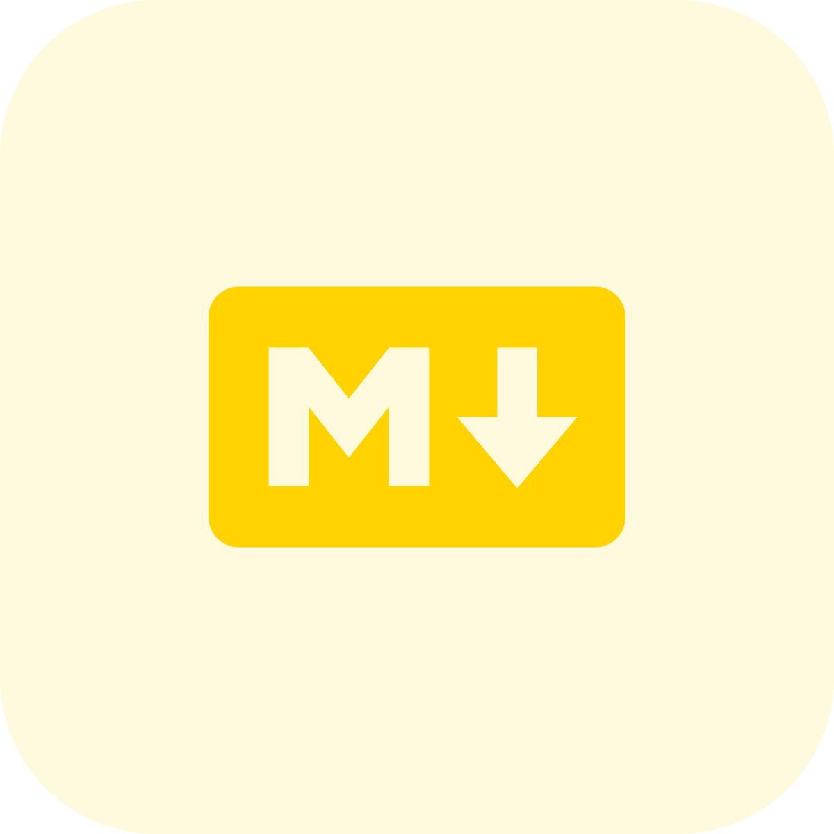 markdown icon