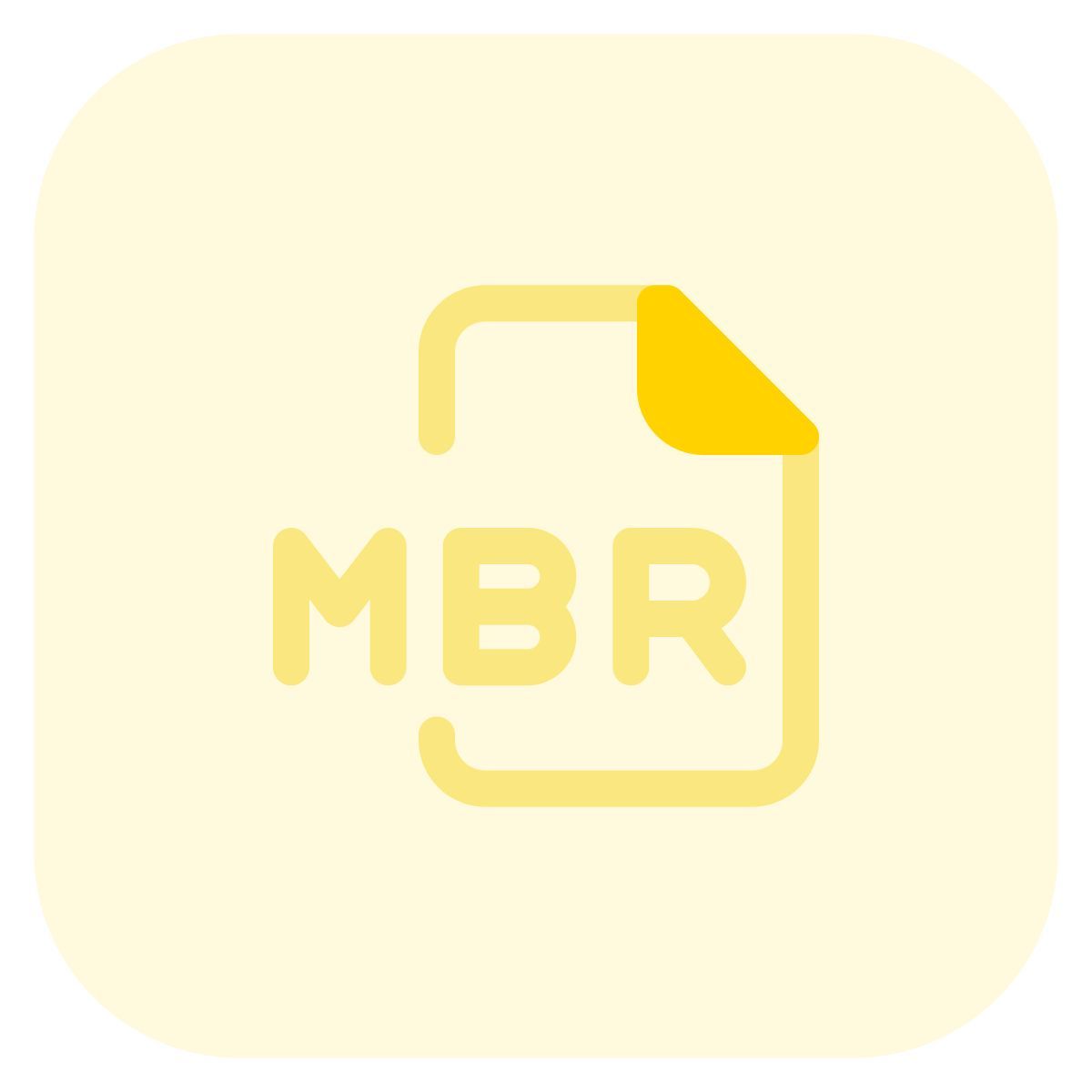 MBR File icon