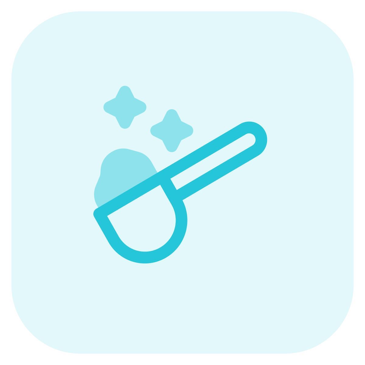 spoon washing powder icon