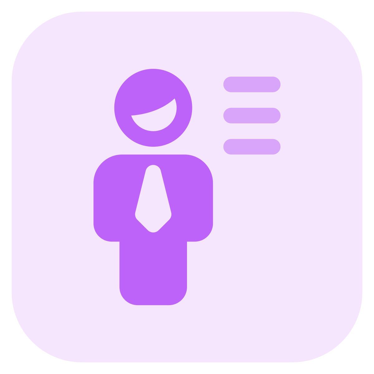 従業員ポートフォリオレイアウトのメニューオプション icon