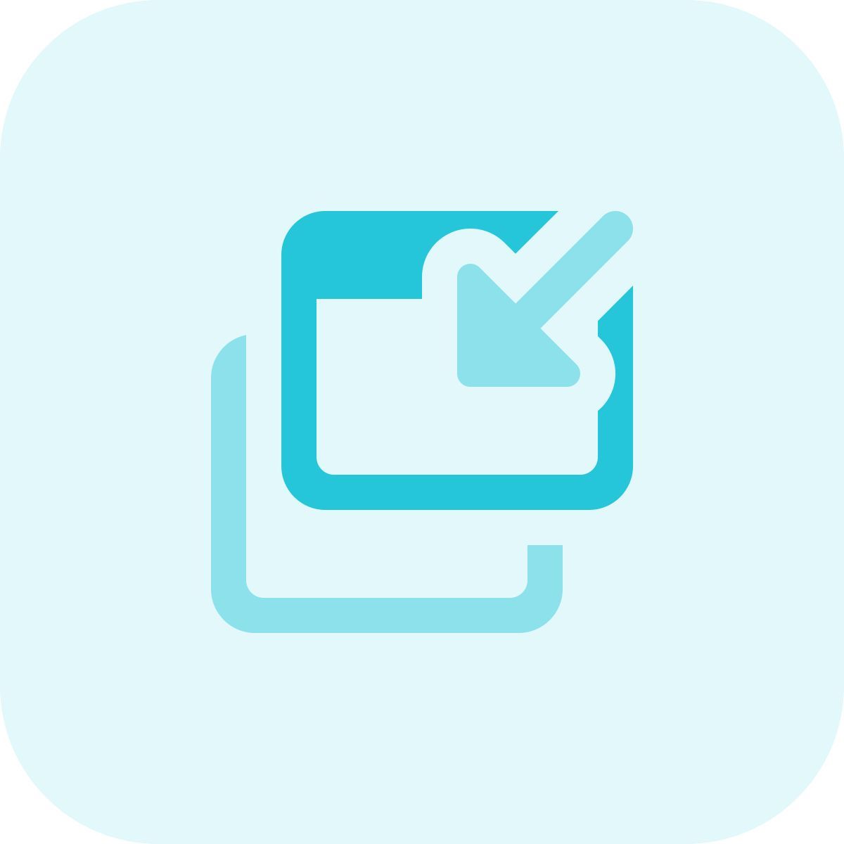 minimizar pestaña icon
