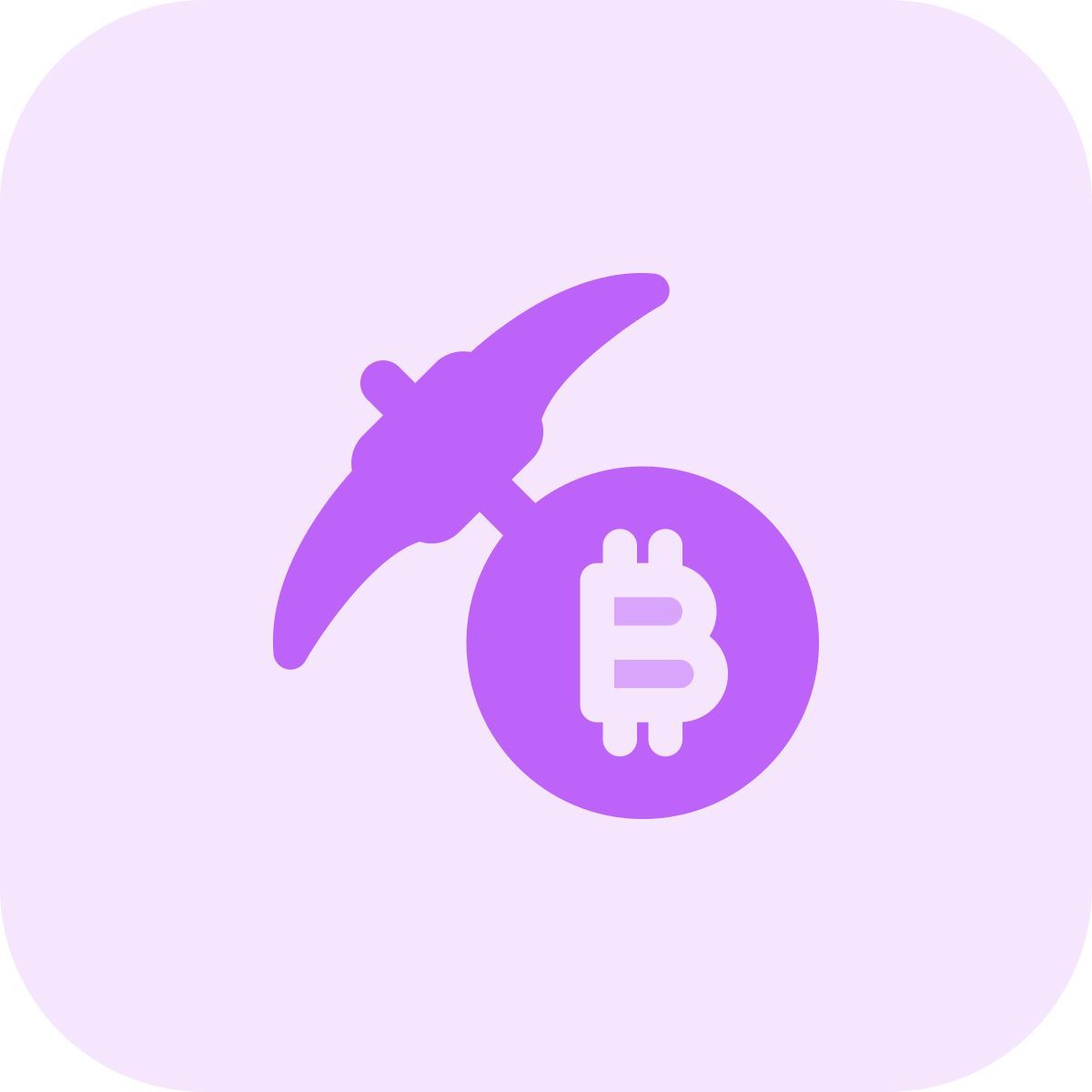 bitcoin mining icon