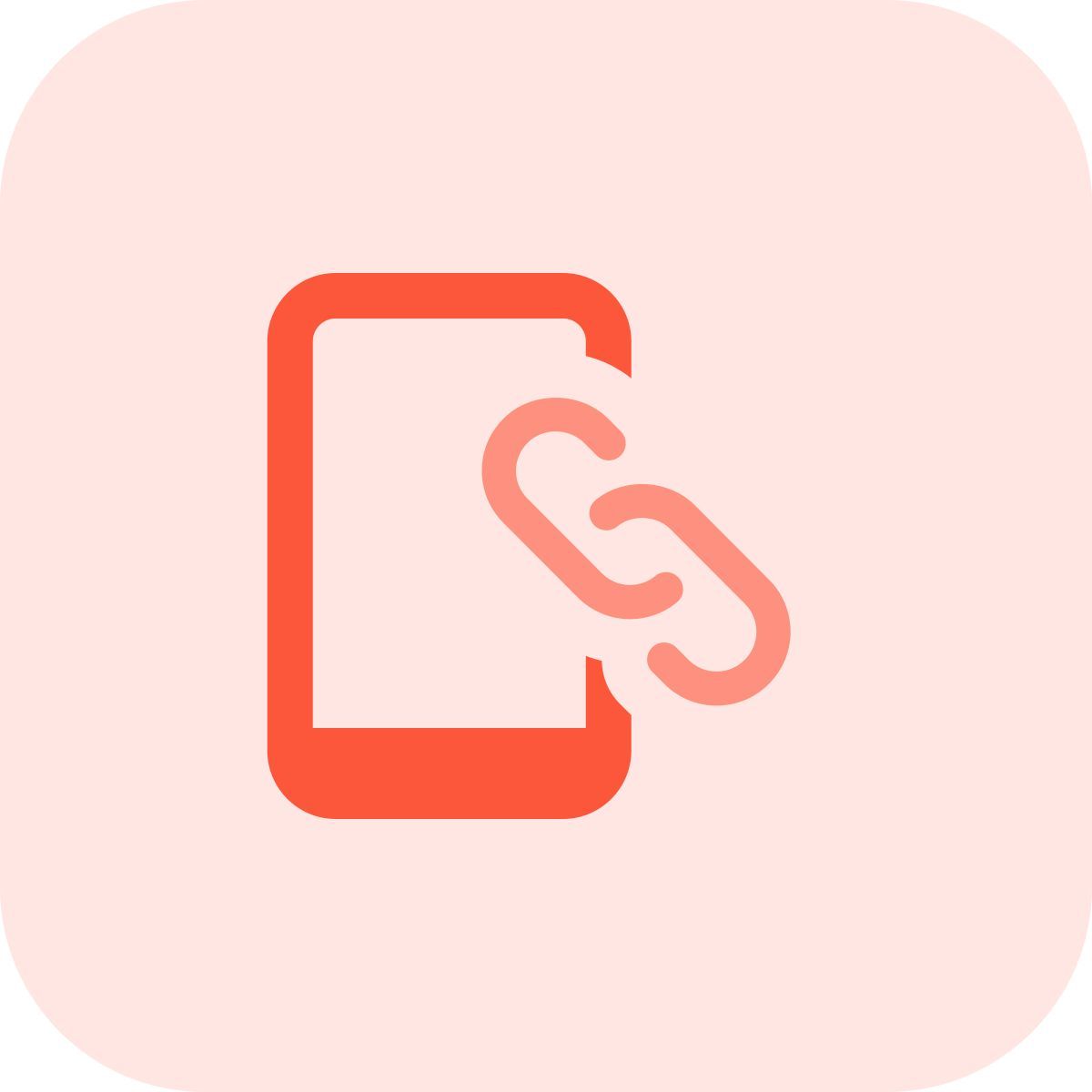 mobile link icon