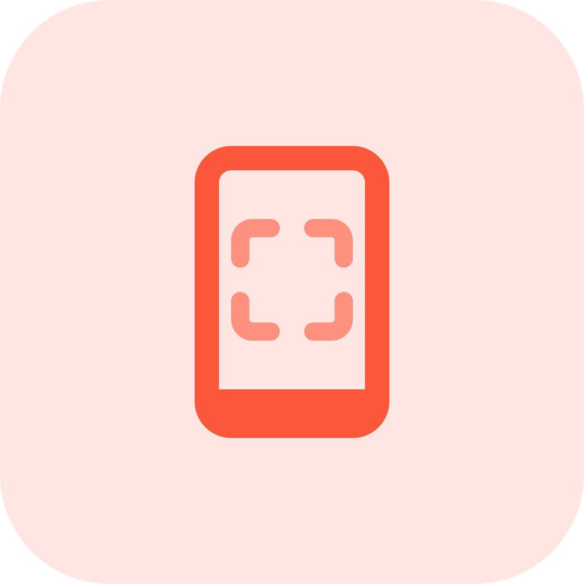 numérisation mobile icon
