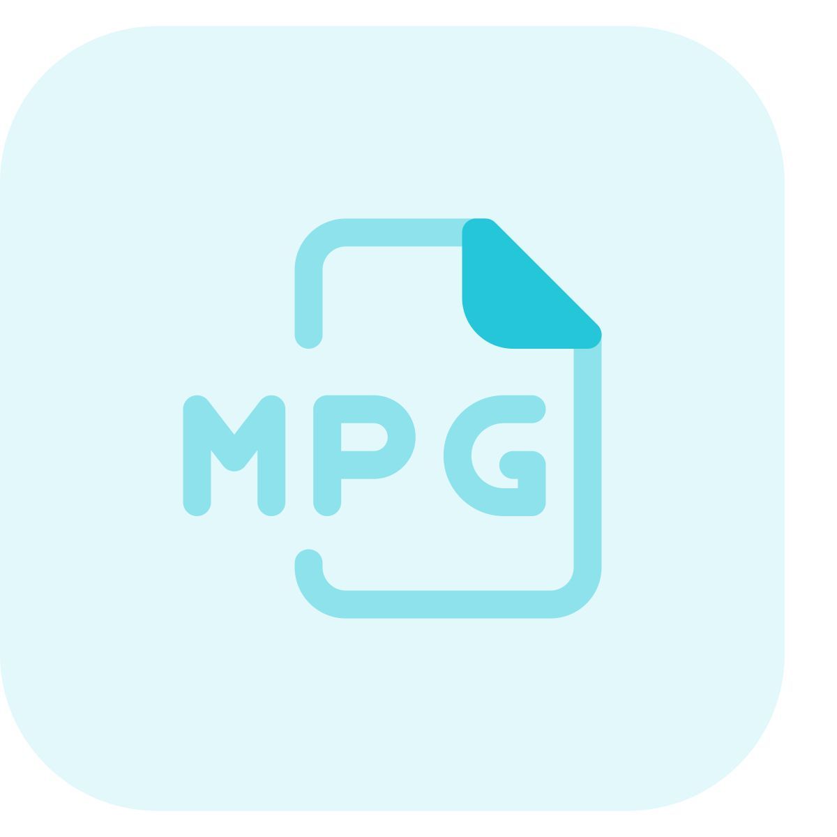 arquivo mpg icon