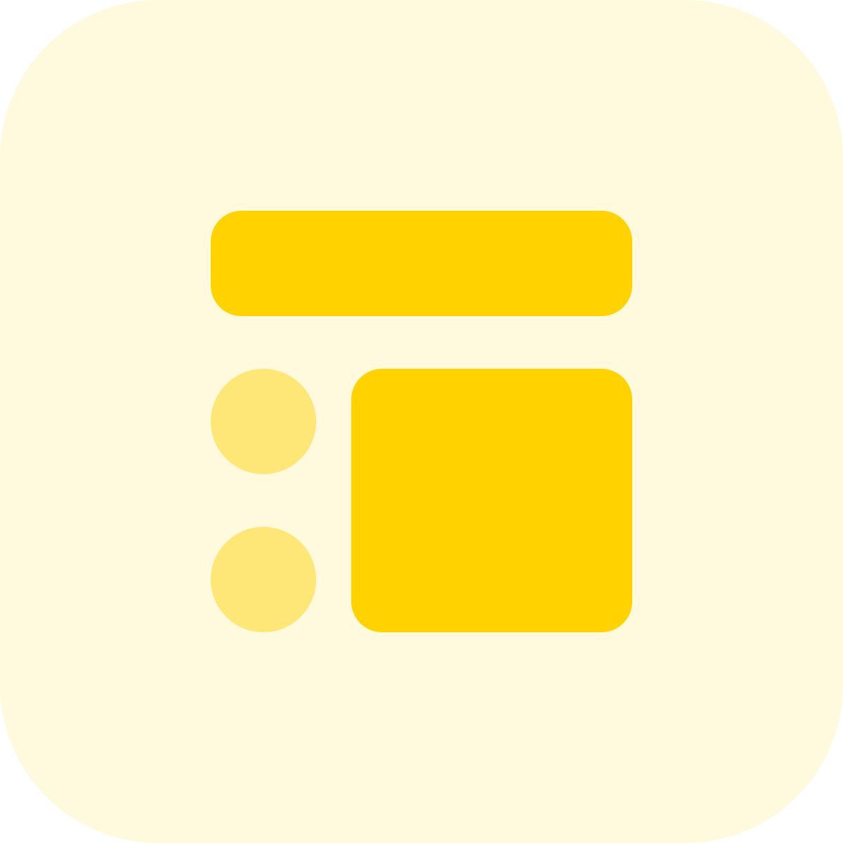 디자인 레이아웃 icon