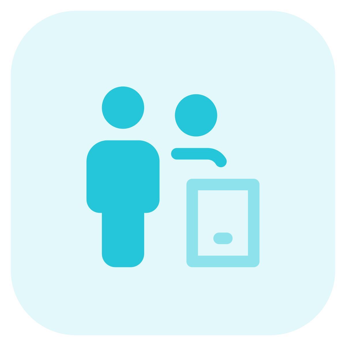 smartphone users icon