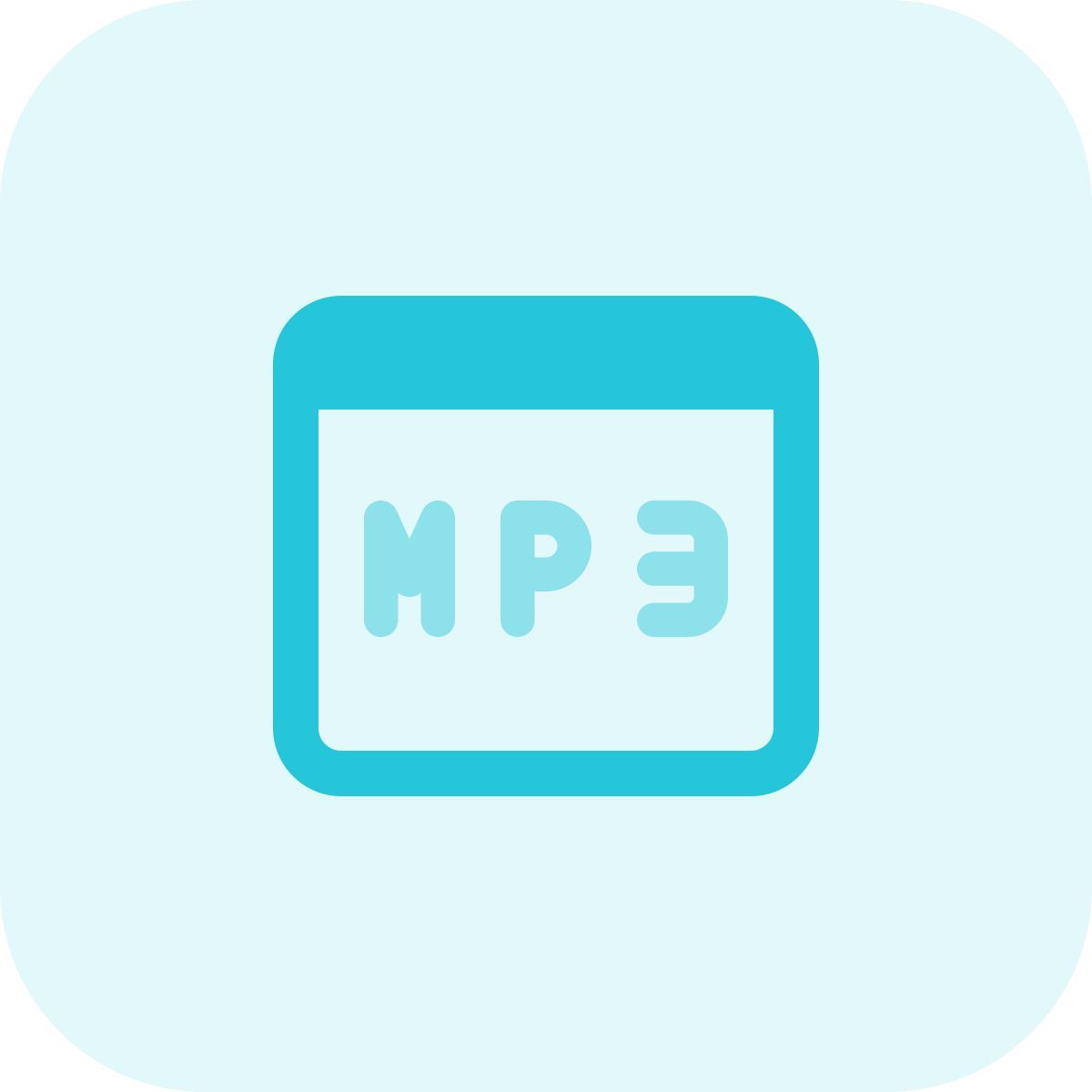 mp3 窗口 icon