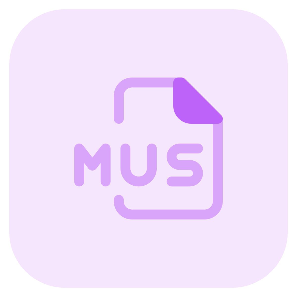 archivo mus icon