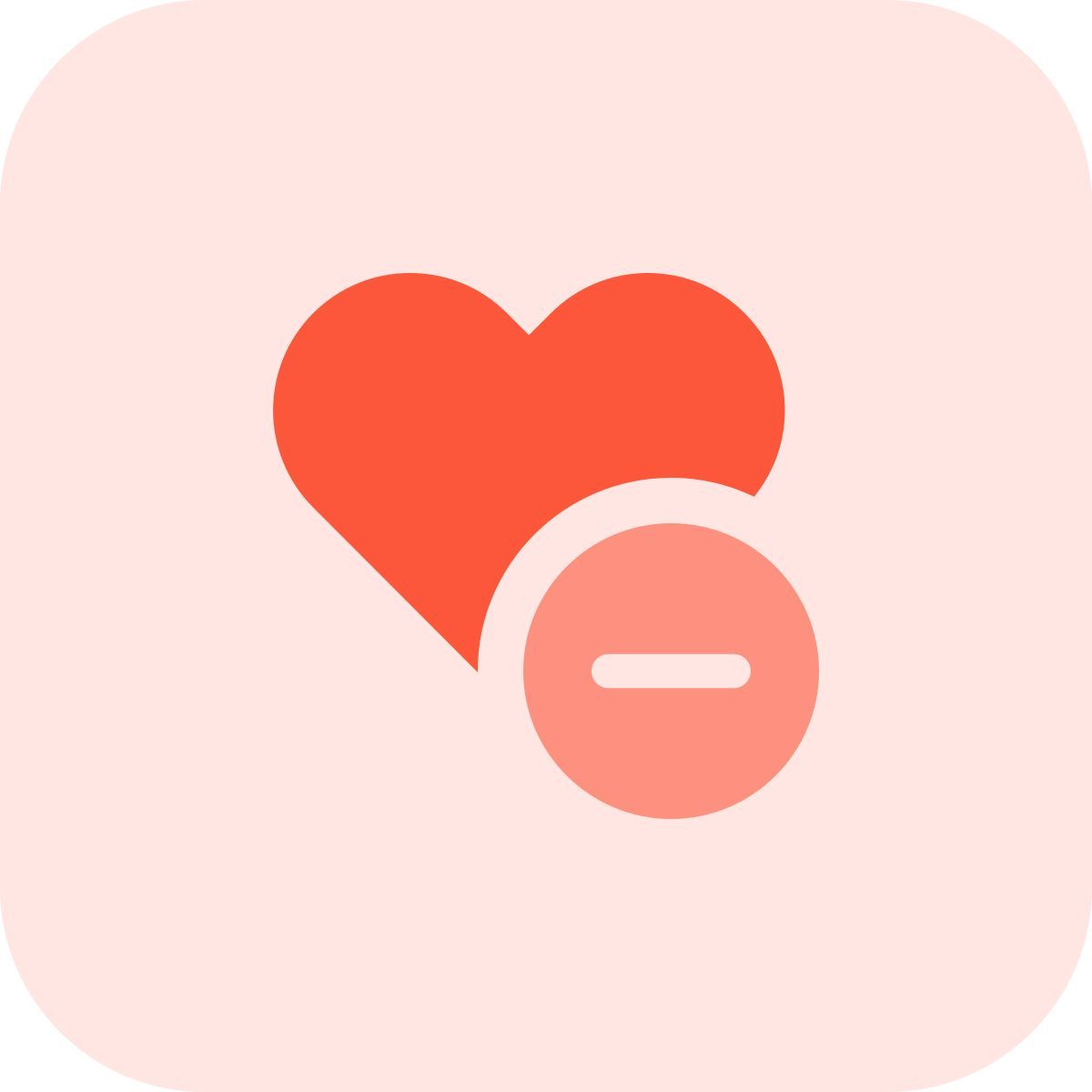remove from favorites icon